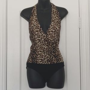 Leopard bodysuit
